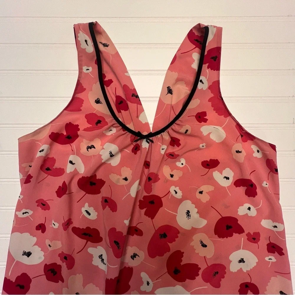 Oscar de la Renta Pink Label Night Gown Chemise with Floral Print Size M‎